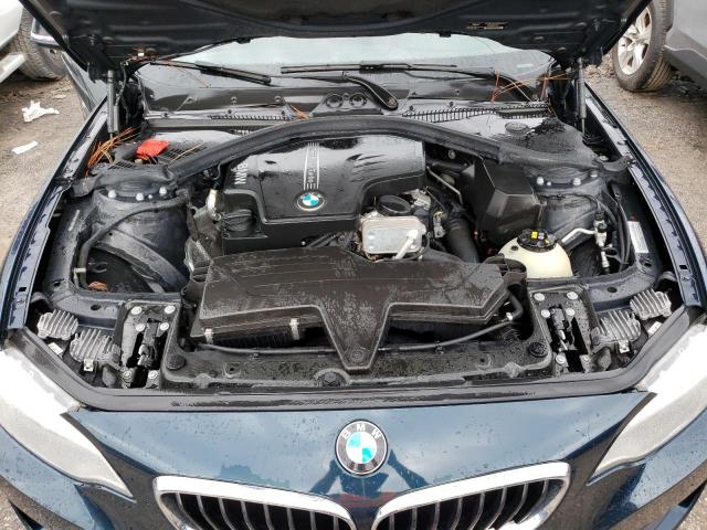 WBA1F5C54FV257159 - 2015 BMW 228 I BLUE photo 7