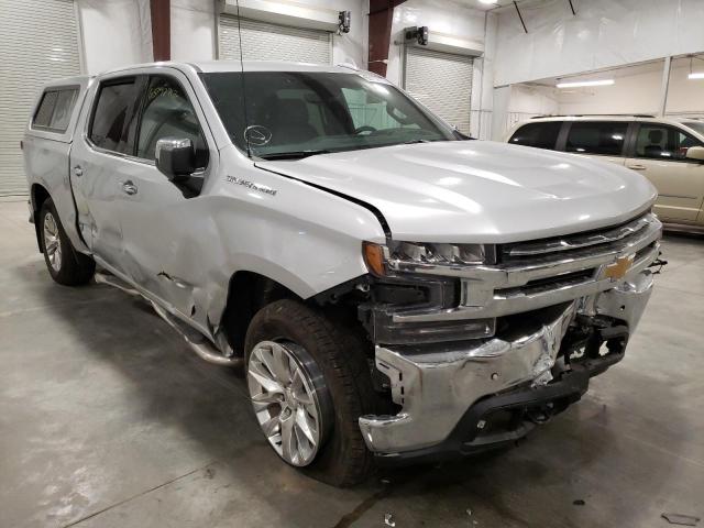 1GCUYGED2MZ290578 - 2021 CHEVROLET SILVERADO SILVER photo 1