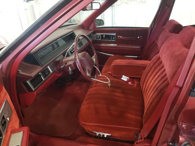 1G3HN6937G1801193 - 1986 OLDSMOBILE DELTA 88 R BURGUNDY photo 5