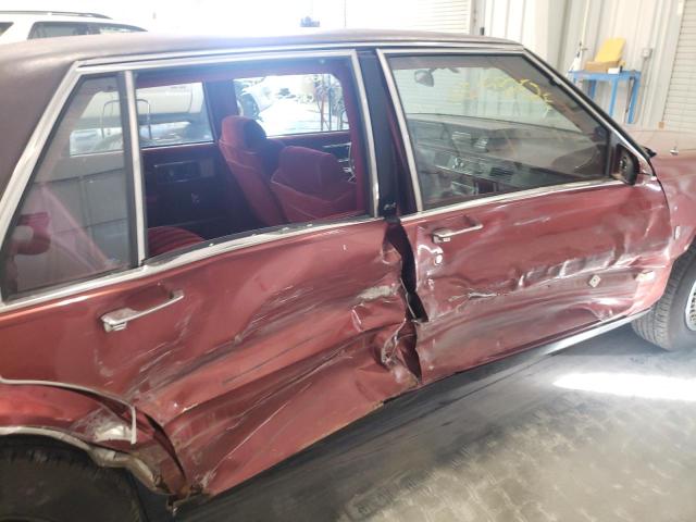 1G3HN6937G1801193 - 1986 OLDSMOBILE DELTA 88 R BURGUNDY photo 9