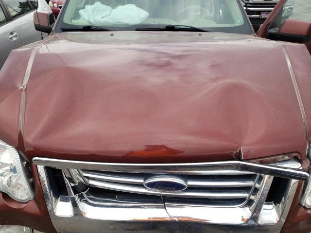 1FMEU7EE7AUA43974 - 2010 FORD EXPLORER E RED photo 7