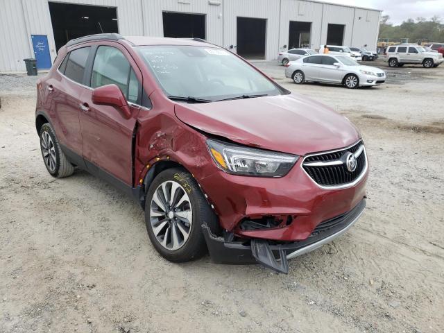 KL4CJASB5MB317565 - 2021 BUICK ENCORE PRE BURGUNDY photo 1