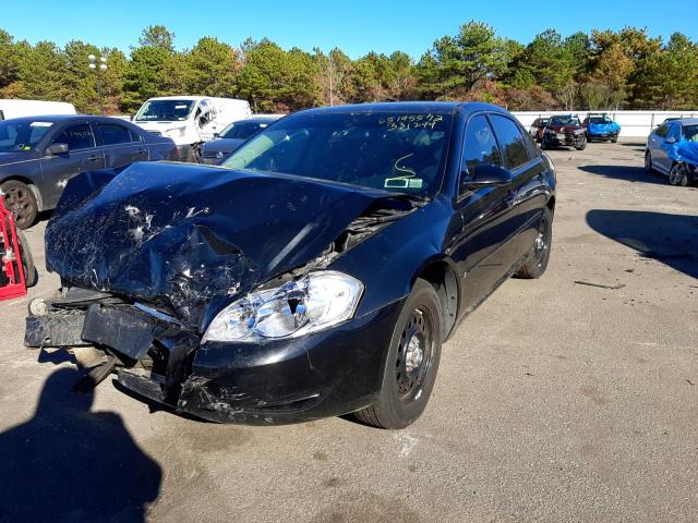 2G1WS58R179331294 - 2007 CHEVROLET IMPALA POL BLACK photo 2