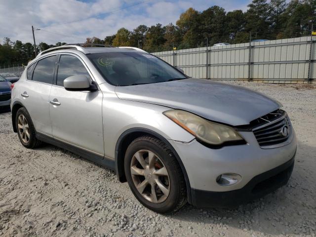 JNKAJ09E98M306584 - 2008 INFINITI EX35 BASE SILVER photo 1