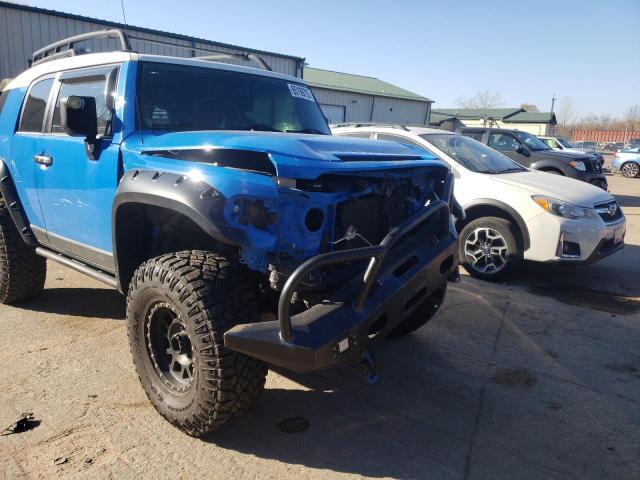 JTEBU11F29K067752 - 2009 TOYOTA FJ CRUISER BLUE photo 9