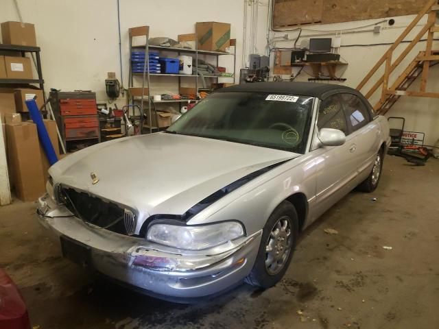 1G4CW54K514131208 - 2001 BUICK PARK AVENU SILVER photo 2