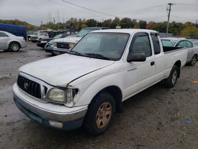 5TEVL52N12Z136126 - 2002 TOYOTA TACOMA XTR WHITE photo 2