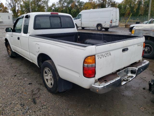 5TEVL52N12Z136126 - 2002 TOYOTA TACOMA XTR WHITE photo 3