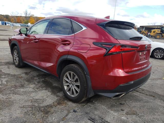 JTJDARDZ3M5025346 - 2021 LEXUS NX 300 BAS RED photo 3