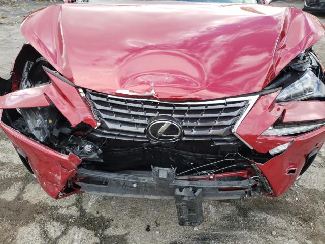 JTJDARDZ3M5025346 - 2021 LEXUS NX 300 BAS RED photo 7