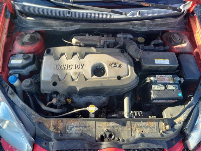 KMHCN35C97U014318 - 2007 HYUNDAI ACCENT BAS RED photo 11