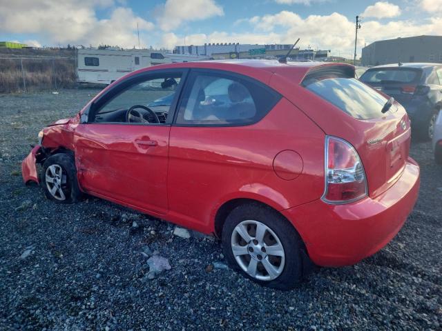 KMHCN35C97U014318 - 2007 HYUNDAI ACCENT BAS RED photo 2