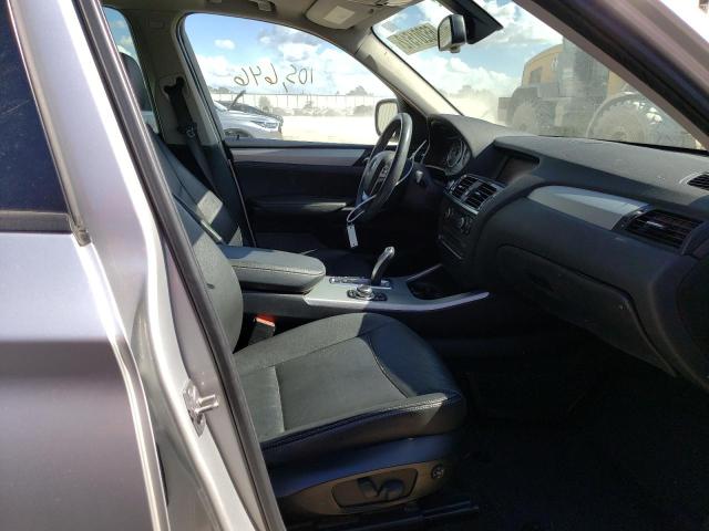 5UXWX7C59DL978148 - 2013 BMW X3 XDRIVE3 SILVER photo 5