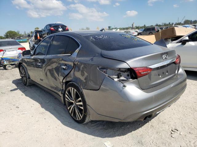 JN1BV7AR4FM397054 - 2015 INFINITI Q50 GRAY photo 3