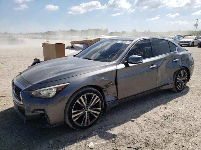 JN1BV7AR4FM397054 - 2015 INFINITI Q50 GRAY photo 9