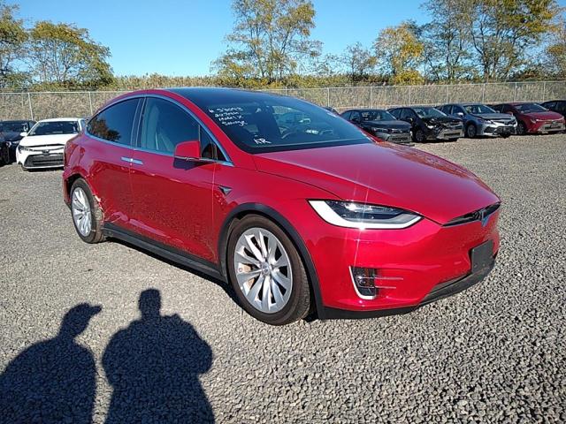 5YJXCAE23LF244401 - 2020 TESLA MODEL X RED photo 1
