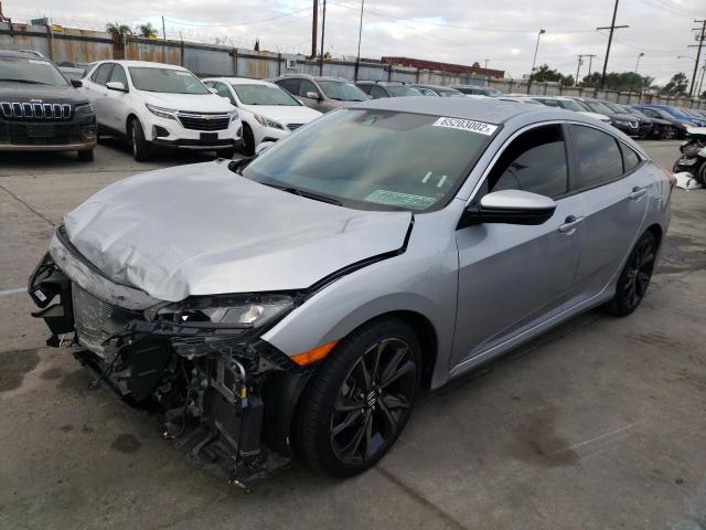 19XFC2F88LE214837 - 2020 HONDA CIVIC SPOR 银色 照片 2