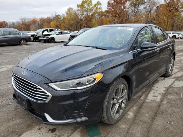 3FA6P0CD5LR145095 - 2020 FORD FUSION SEL BLACK photo 2