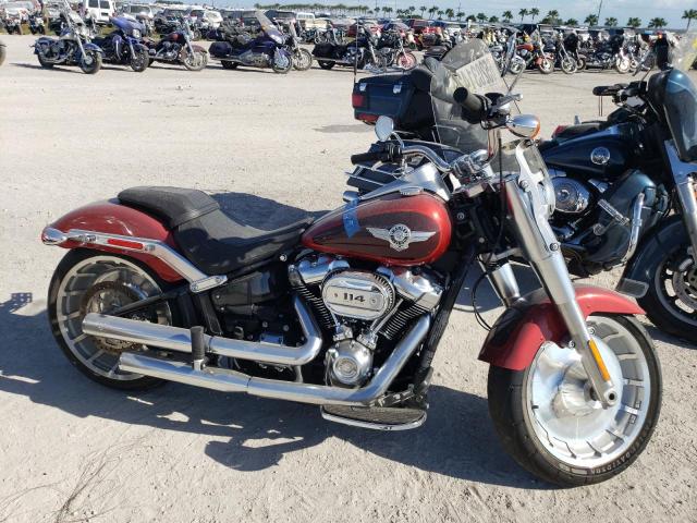 1HD1YGK10JC049158 - 2018 HARLEY-DAVIDSON FLFBS FAT BURGUNDY photo 9