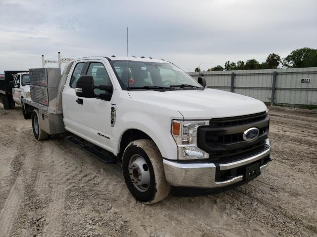 1FD8X3GT5LEC54208 - 2020 FORD F350 SUPER WHITE photo 1