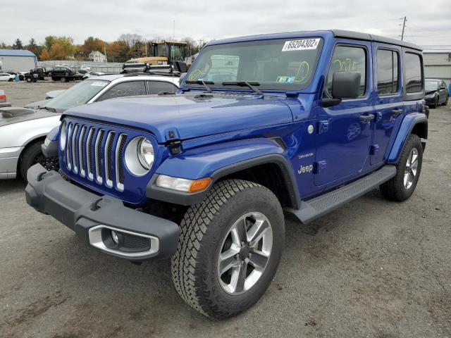 1C4HJXEG1KW612061 - 2019 JEEP WRANGLER UNLIMITED SAHARA  ფოტო 2