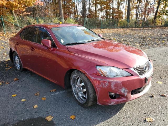 JTHCF5C22A5044591 - 2010 LEXUS IS 250 RED photo 1