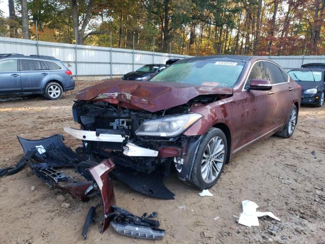 KMHGN4JE0GU107453 - 2016 HYUNDAI GENESIS 3. BURGUNDY photo 2