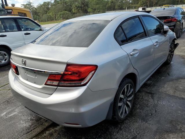 2HGFB2F96EH504658 - 2014 HONDA CIVIC EXL 银色 照片 4