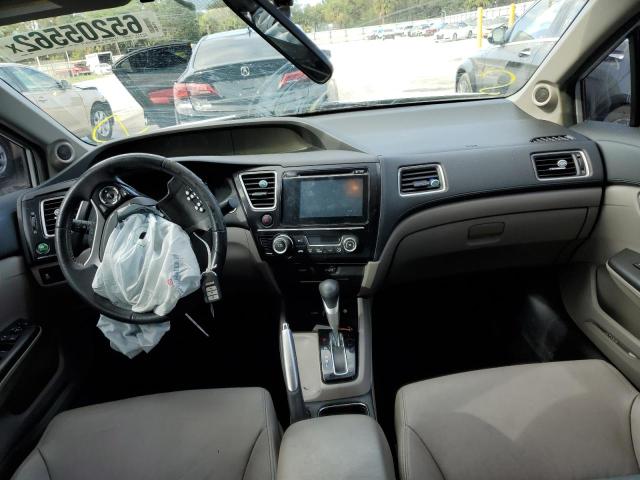 2HGFB2F96EH504658 - 2014 HONDA CIVIC EXL 银色 照片 9