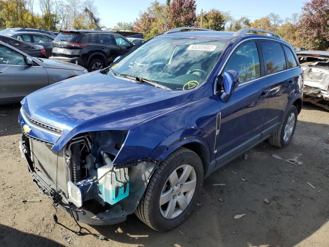 3GNAL2EK1CS649618 - 2012 CHEVROLET CAPTIVA SP BLUE photo 2