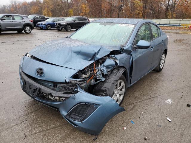 JM1BL1SG2A1287871 - 2010 MAZDA 3 I BLUE photo 2