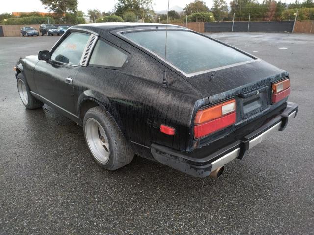 JN1HZ04S8BX265704 - 1981 DATSUN 280ZX BLACK photo 3