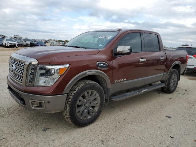 1N6AA1E54HN532147 - 2017 NISSAN TITAN SV TWO TONE photo 2