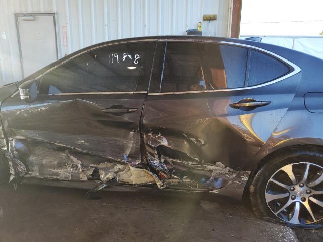 19UUB1F5XFA003352 - 2015 ACURA TLX TECH GRAY photo 10