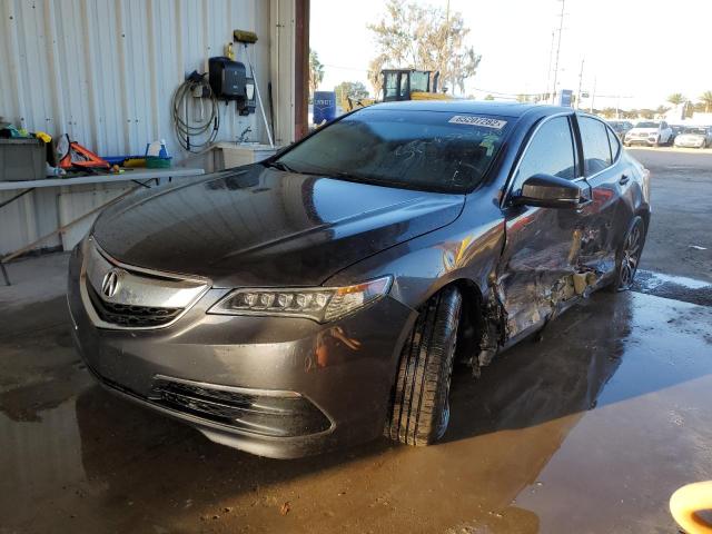 19UUB1F5XFA003352 - 2015 ACURA TLX TECH GRAY photo 2