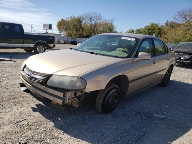 2G1WF52E449126204 - 2004 CHEVROLET IMPALA BEIGE photo 2