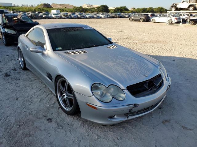 WDBSK75F94F083535 - 2004 MERCEDES-BENZ SL 500 SILVER photo 1