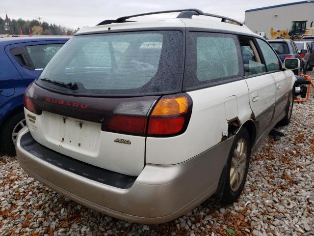 4S3BH6861Y7640797 - 2000 SUBARU LEGACY OUT WHITE photo 4