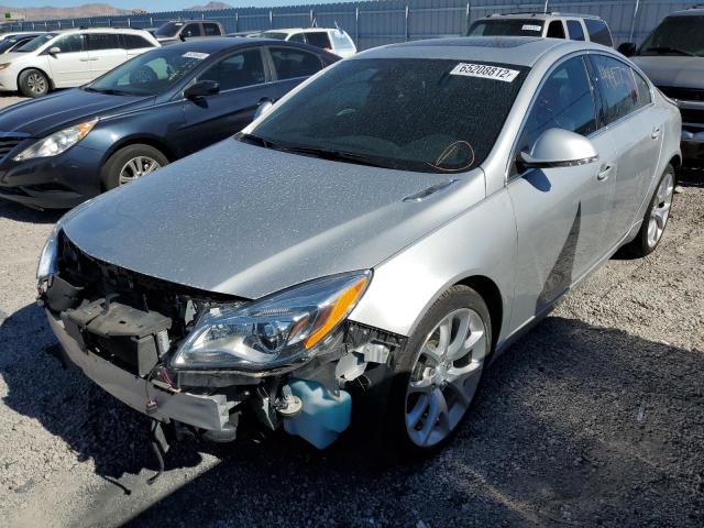 2G4GU5GX7H9106705 - 2017 BUICK REGAL GS Күміс фото 2