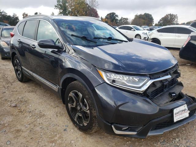 7FARW1H90HE022581 - 2017 HONDA CR-V TOURI GRAY photo 1