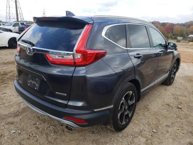 7FARW1H90HE022581 - 2017 HONDA CR-V TOURI GRAY photo 4