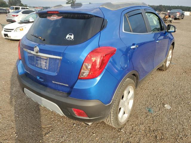 KL4CJBSB1FB043032 - 2015 BUICK ENCORE CON BLUE photo 4