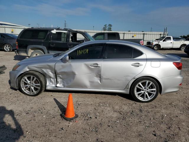 JTHBK262865022183 - 2006 LEXUS IS 250 SILVER photo 9