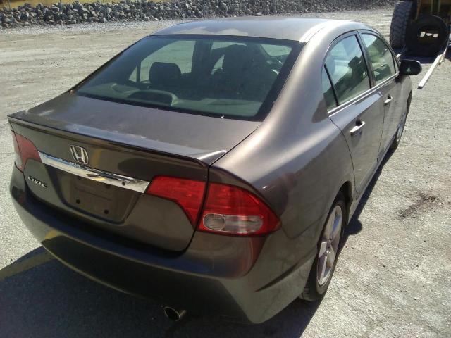 2HGFA1F63AH514870 - 2010 HONDA CIVIC LX-S فحمي صورة 4
