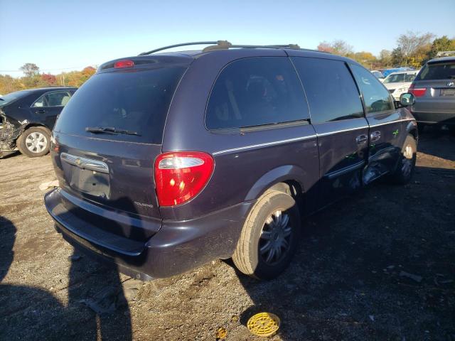 2A4GP54L37R272435 - 2007 CHRYSLER TOWN & COU BLUE photo 4