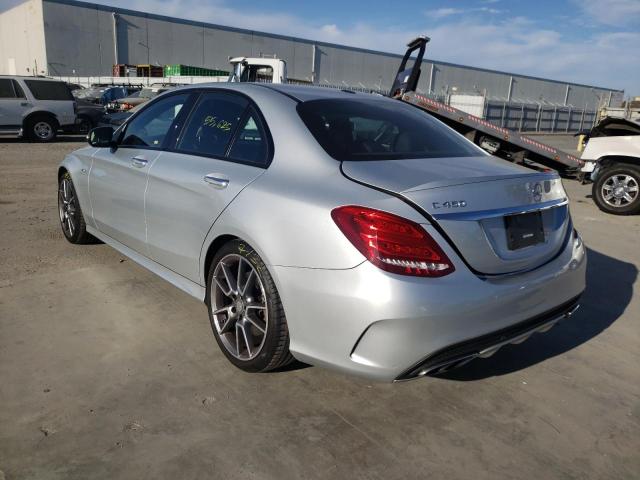 55SWF6EB3GU126028 - 2016 MERCEDES-BENZ C 450 4MAT SILVER photo 3