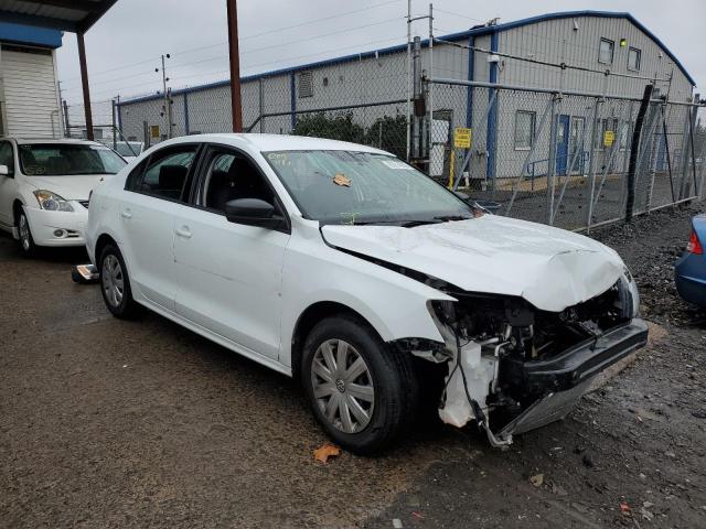 3VW2K7AJ9FM303591 - 2015 VOLKSWAGEN JETTA BASE WHITE photo 1