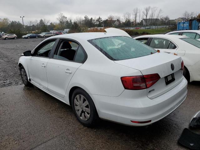 3VW2K7AJ9FM303591 - 2015 VOLKSWAGEN JETTA BASE WHITE photo 3
