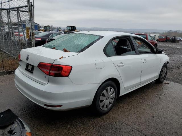 3VW2K7AJ9FM303591 - 2015 VOLKSWAGEN JETTA BASE WHITE photo 4
