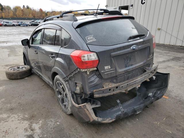 JF2GPAVC6E8343280 - 2014 SUBARU XV CROSSTR BLACK photo 3